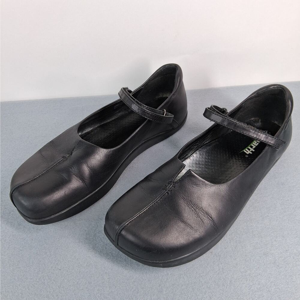 Kalso Earth Shoe Solar Mary Jane Shoes Flats Women's Size 10B Black